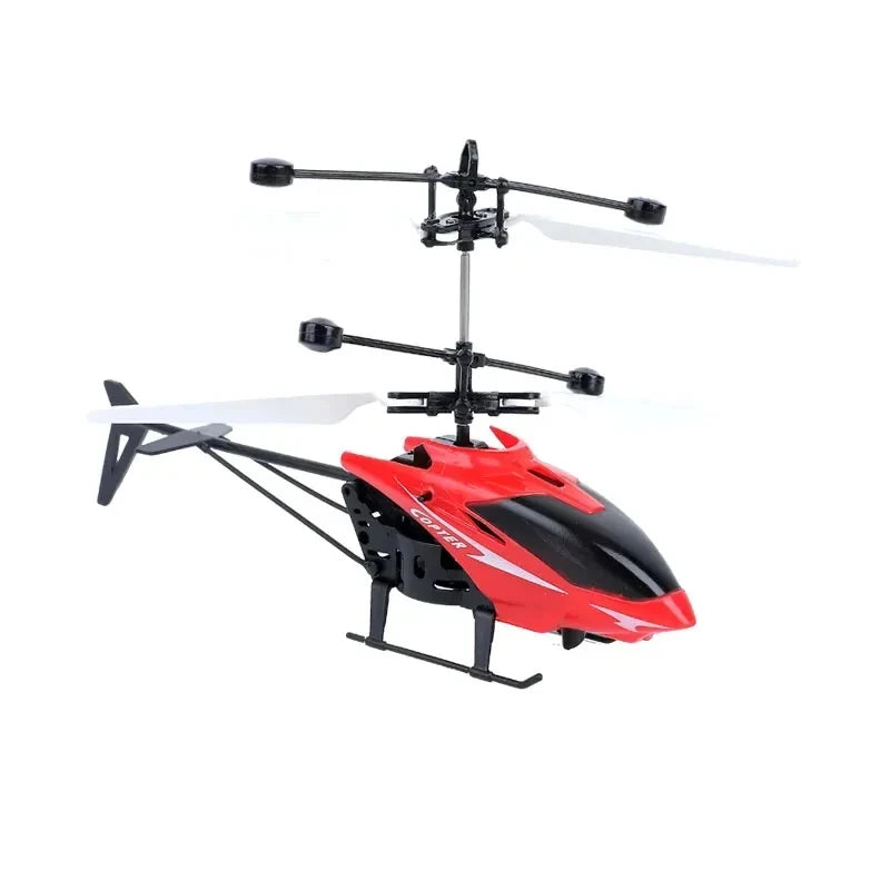 Rechargeable Mini RC Drone Remote Safe Fall-resistant RC Helicopters Drone Children Toys（No remote control battery） Econic Blanks