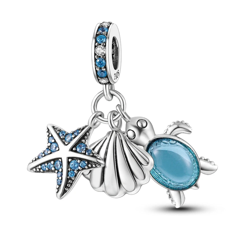 Hot Sale 925 Silver Charms Beads Fit Original Pan Bracelet Making For Woman Jewelry Fashion Pendant Econic Blanks