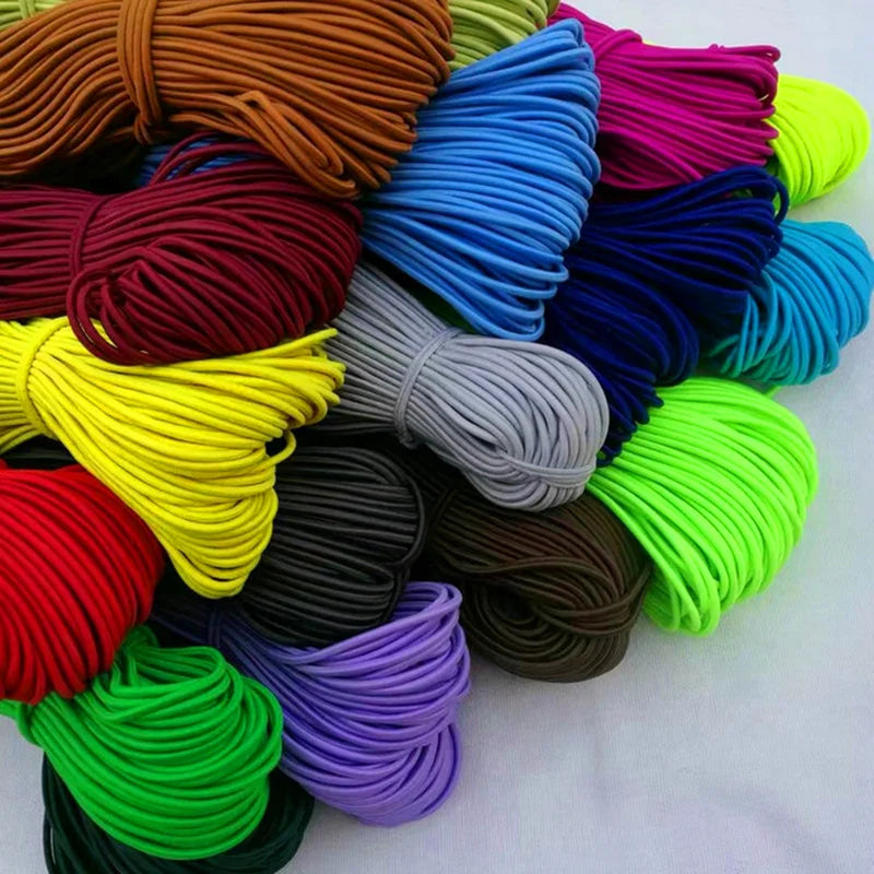 1.0/ 1.2/ 1.5/ 2.0/ 2.5mm Elastic Band Elastic Thread DIY Handmade Beaded For Jewelry Making Sewing Accessories DIY Econic Blanks