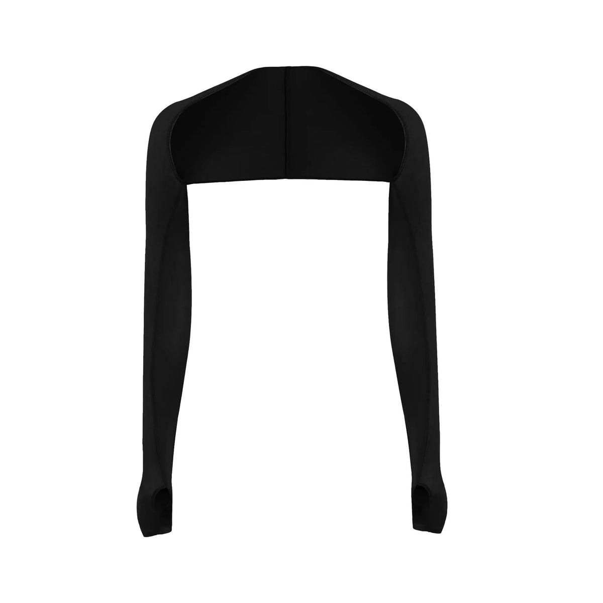 One-piece Ultra-thin Shawl Arm Sleeves Ice Silk Long Gloves Breathable Sun Protection Anti UV Hand Cover Warmer Outdoor Sports Quick Pick Grocers