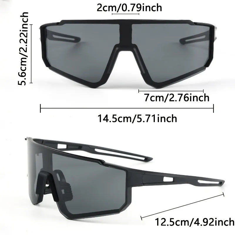 1pc Men'S Large Frame Fashion Glasses Lightweight & Durable for Daily Life & Activities Casual Style Ordinary Decorative Glasses Quick Pick Grocers