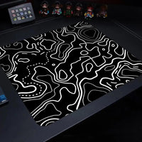 Fluid Mouse Pad Multiple Sizes Large Square Computer Office Game Table Mats Rubber Anti-slip Mousepads Small Decor Desk Pads Quick Pick Grocers