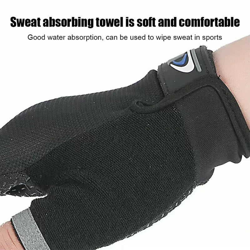 Summer Men Fishing Gloves Women Two Finger Cut Male Touchscreen Angling Anti-Slip Sun-Proof Breathable Cycling Fitness Gloves Quick Pick Grocers