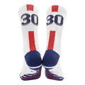 Yellow Number 10# 7# Kids Soccer Socks Blue Men's Football Sports Short Socks Outdoor Running Fast-drying Breathable Non-Slip Quick Pick Grocers