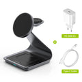 Bonola Magnetic 3 in 1 Wireless Charger for iPhone 17/16/15/13/14/12 30W Wireless Charging Station for Apple Watch/AirPods Pro Quick Pick Grocers