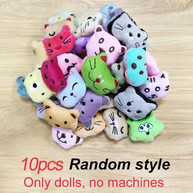 32mm Transparent Twisted Egg for Mini Claw Machine Toys Accessories Cute Animal Plush Dolls Doll Kids Arcade Crane Machine Gift Econic Blanks