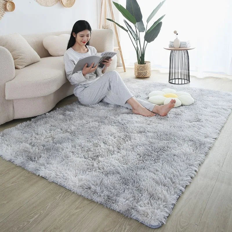 Kids Carpet Girl Rainbow Colors Carpets For Living Room Large Push Soft Bedroom Rugs Bedside Children's Room Floor Cute Mats Quick Pick Grocers