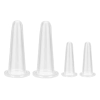 Silicone Vacuum Cupping Massage Jars Anti Cellulite Massage Facial Suction Cups Face Neck Lift Skin Scraping Guasha Anti Wrinkle Quick Pick Grocers
