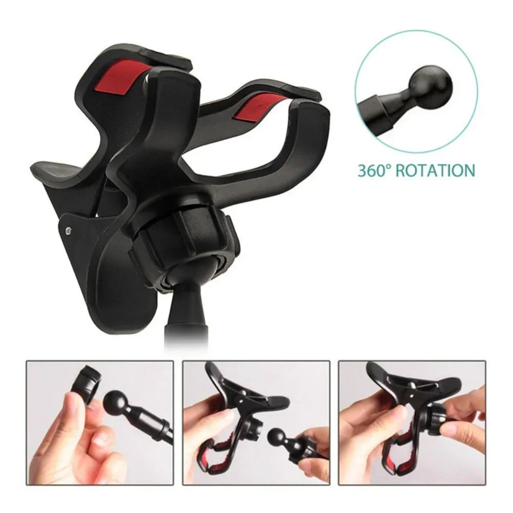 Adjustable Long Arm Phone Stand | Universal Bedside Desk Mount Holder | Fits for iPhone Samsung Xiaomi Huawei All Models Quick Pick Grocers