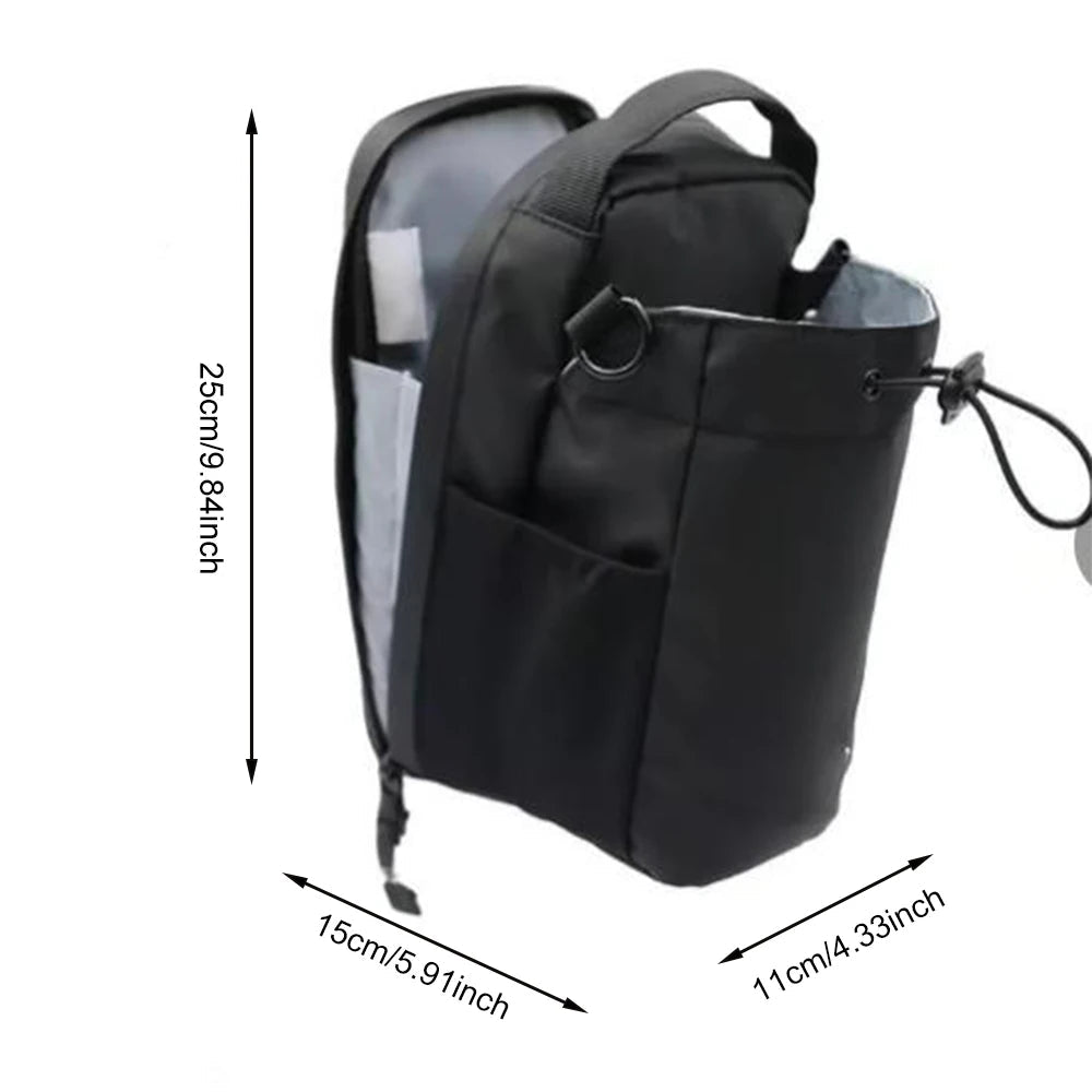 2025 Magnetic Gym Sling Bag Water Bottle & Phone Holder Waterproof Crossbody Bag for Outdoor Sports Travel Fitness Accessories Econic Blanks