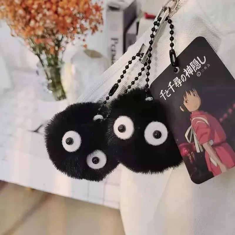Plush Keychain Briquettes Doll School Bag Cute Pendant Hairball Keychain Clothing Accessories Hanging Quick Pick Grocers