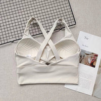 Shockproof High-Intensity Exercise Fitness Bra All-In-One Cup Running Gathered Yoga Beauty Back Breathable Sports Bra for Women Quick Pick Grocers