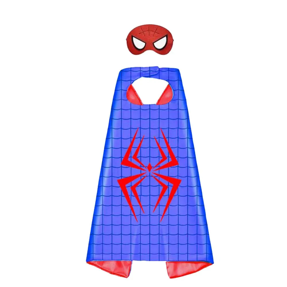 Superhero Capes for Boy girl birthday Gifts Cartoon Dress Up Costumes Party Supplies Easter halloween cape cloak Quick Pick Grocers