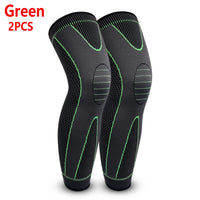1/2PCS Full Leg Sleeves Long Compression Leg Sleeve Knee Sleeves Protect Leg, for Man Women Basketball, Arthritis Cycling Sport Quick Pick Grocers
