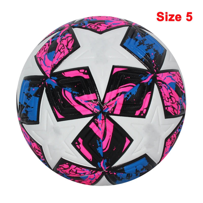 Standard Soccer Ball Professional Outdoors Sports Match Balls Training Seamless Football High Quality PU Material Size 5 Size 4 Quick Pick Grocers