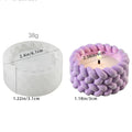 Hemp Rope Candle Cup Silicone Mold DIY Succulent Flower Pot Home Decor Molds Cement Gypsum Resin Clay Craft Storage Box Mould Econic Blanks