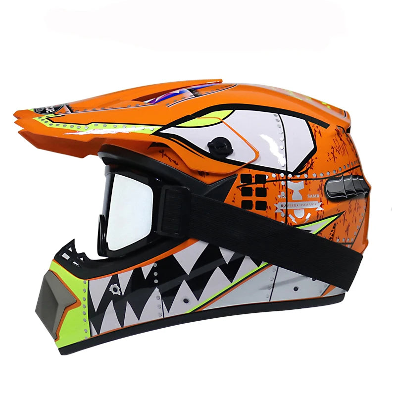 Motorcycle helmet children off-road helmet bike downhill AM DH cross helmet capacete motocross casco Quick Pick Grocers