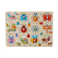 Baby Wooden Puzzles Montessori Toys 1 2 3 Years Toddler Toys Hand Grab Board Alphabet Number Cognition Learning Educational Toys Quick Pick Grocers