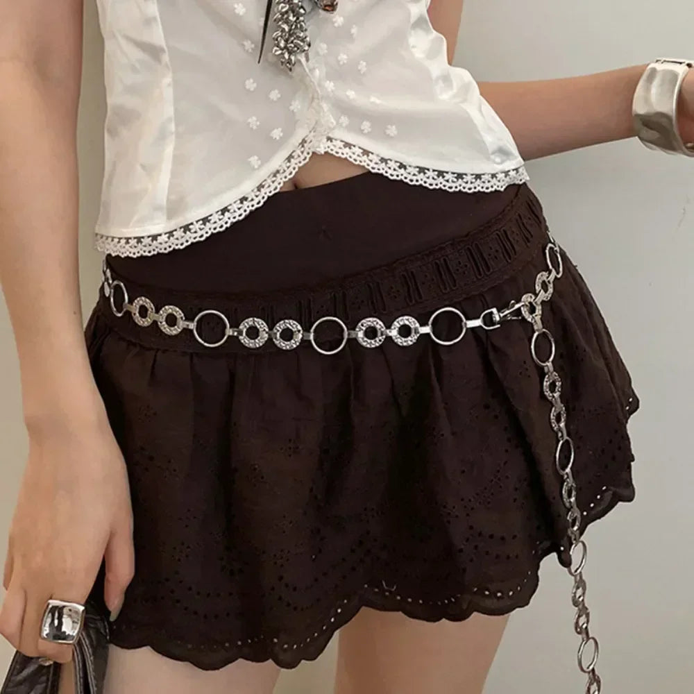 New Butterfly Tassel Waist Chain Y2K Trendy Bohemian Belt Summer Beach Accessories Vintage Flower Bohemian Belt Quick Pick Grocers