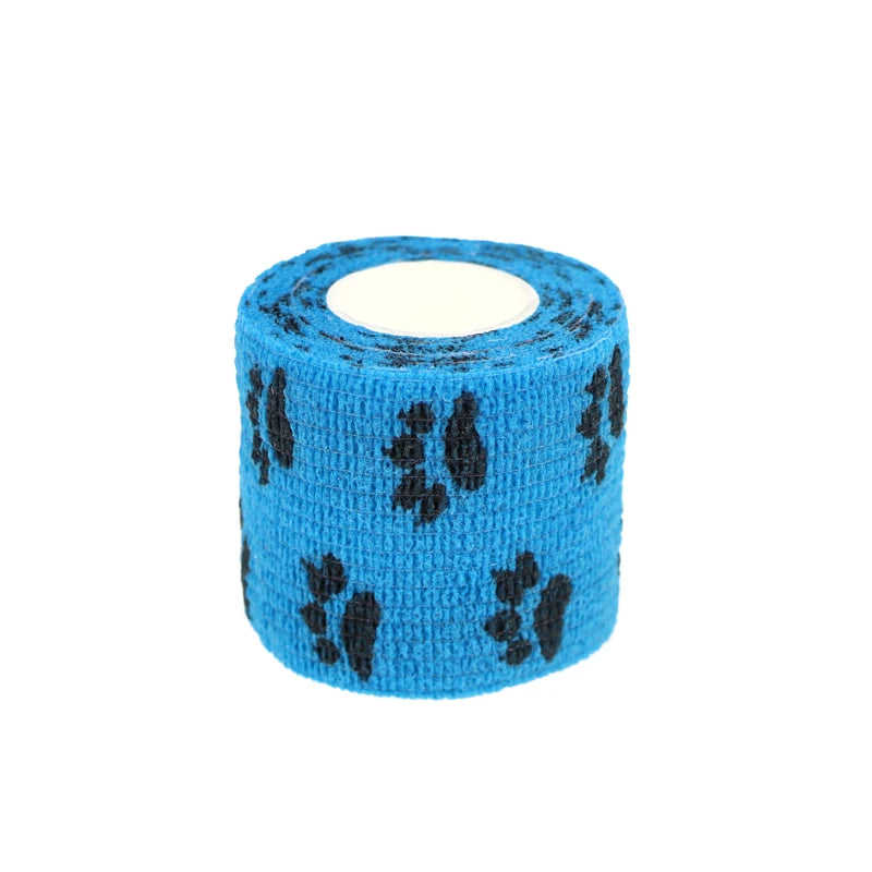 24 Rolls Elastic Bandage Self Adhesive Bandage Wrap Cohesive Tape Vet Wrap for Dog Cat Horse Pet Animals Ankle Sprains Quick Pick Grocers