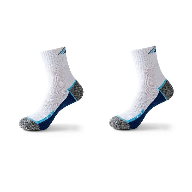 Professional Tennis Cotton Socks Towel Bottom Sports Color Matching Elite Men's Tube Business Running Basketball Socks Thickened Quick Pick Grocers