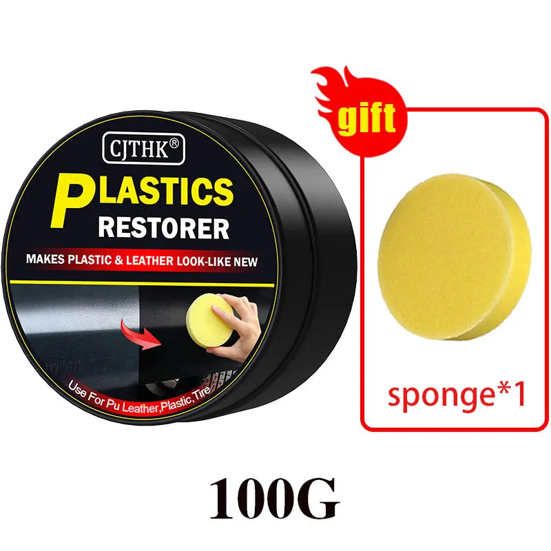 Car Plastic Restorer Back To Black Gloss Car Cleaning Products Plastic Leather Restore Auto Polish And Repair Coating Renovator Quick Pick Grocers