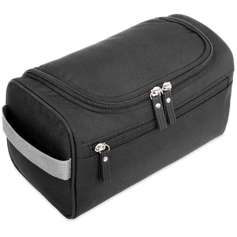 Portable Makeup Bag Unisex Capacity Waterproof Cosmetic Organizer Toiletry Hanging Case Pouch for Women Men Wash Shaving Make Up Quick Pick Grocers