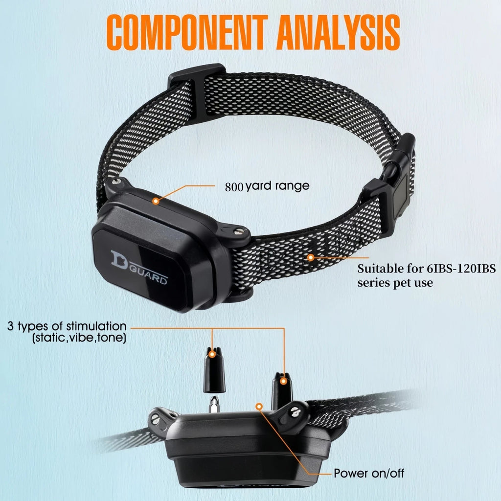 800m Digital Dog Training Collar Waterproof Rechargeable Remote Control Pet with LCD Display for All Size Shock Vibration Sound Quick Pick Grocers