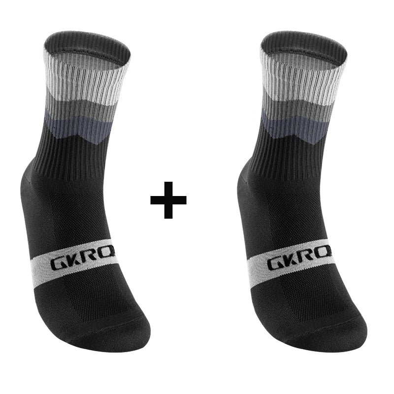 2pairs Professional Cycling Socks Breathable Road Bicycle Socks Men Women Outdoor Sports Racing e Compression Cycling For Women Quick Pick Grocers