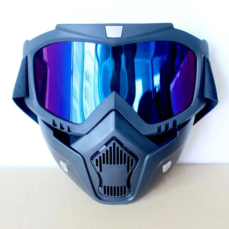 Goggles Full Face Hd Transparent Fog-proof Sand-proof Electric Welding Protective Glasses Versatile Breath-proof Windproof Mask Quick Pick Grocers