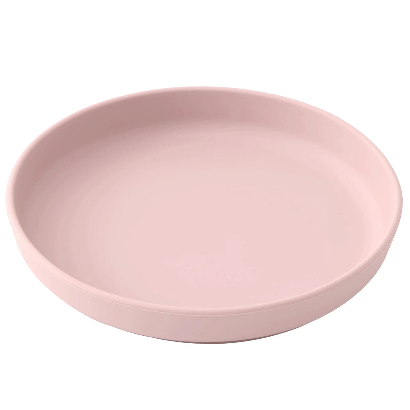 Color Kids 1PCS Food Grade Silicone Baby Plate Anti-Slip Sucker Dishes Toddler Feeding Bowl BPA Free Newborn Accessories Purest Peak