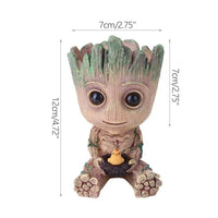 Home Decoration Groot Planter Flower Pots For Indoor Flowers Pot Tree Man Ornaments Anime Figure Statue Art Crafts Kid Men Gifts Quick Pick Grocers