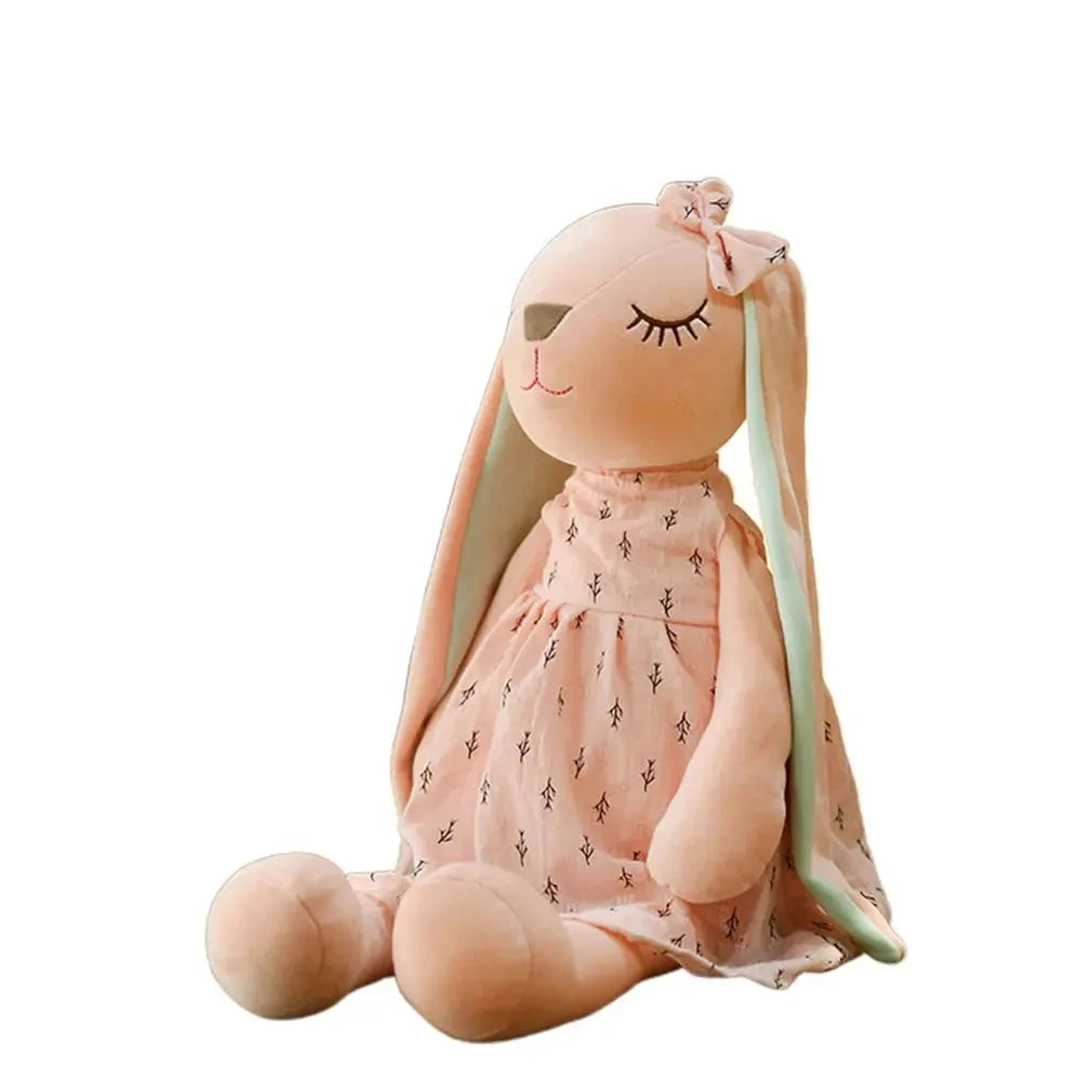 35cm Cute Bunny Plush Toy – Soothing Sleeping Rabbit Doll for Kids Econic Blanks