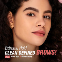 O.TWO.O Eyebrow Pomade Brow Gel Wax 2 IN 1 Waterproof Long Lasting Creamy Texture Eye Brow Tint Enhancers Cosmetics Makeup Purest Peak
