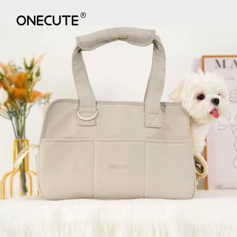 Puppy Go Out Portable Shoulder Handbag Dog Bag Pet Cat Chihuahua Yorkshire Dog Supplies Suitable For Small Dogs dog carrier Quick Pick Grocers