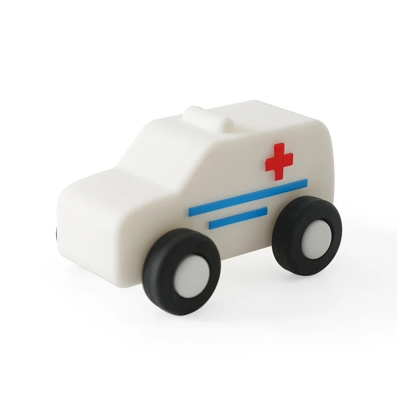 Montessori Baby Silicone Car Toys 0 12 Months Newborn Baby Things Silicone Baby Teether Toy Car  Educational Toy Silicone Blocks Purest Peak