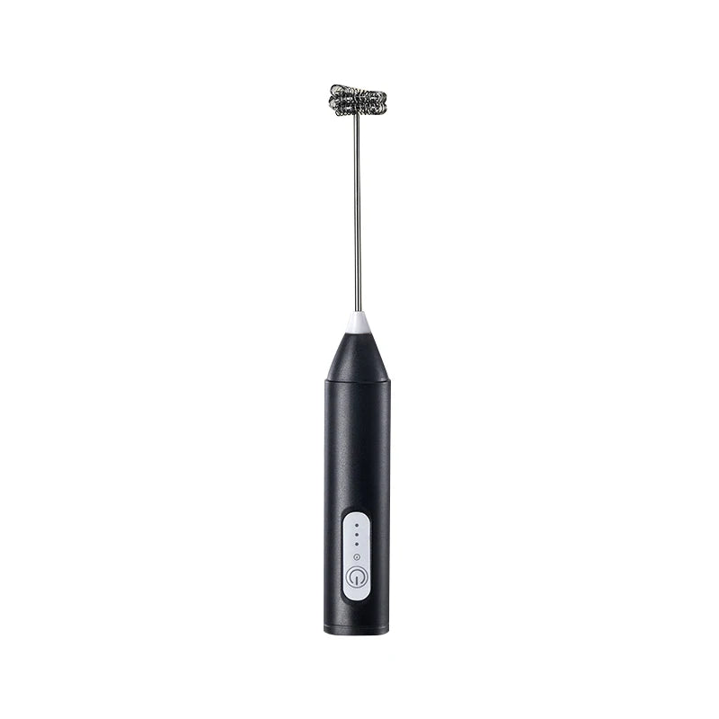 UPGRADED Electric Coffee Frother/MILK Whisk+Egg Beater MINI Food Blender USB Rechargeable Handheld Three Speeds Espresso Tools Quick Pick Grocers