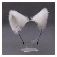 Lolita Animal Cat Fox Ear Hair Hoops Cosplay Girls Halloween Anime Headbands Headwear Hair Accessories Quick Pick Grocers
