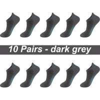 High Quality 10Pairs Men Socks Combed cotton 100% Summer Sports Sock Plus Size EUR38-48 Quick Pick Grocers