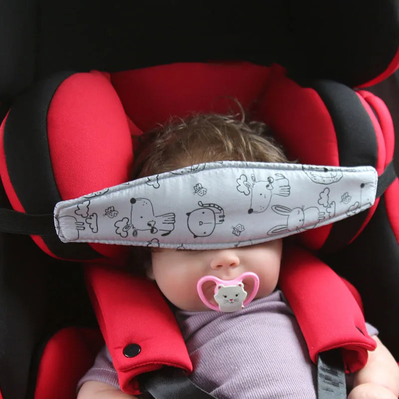 Infant Baby Carseat Head Support Fastening Belt Adjustable Boy Girl Playpens Sleep Positioner Children Car Seat Straps Pillows Purest Peak