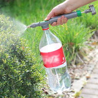 High Pressure Air Pump Manual Sprayer Adjustable Drink Bottle Spray Head Nozzle Garden Watering Tool Sprayer Agriculture Tools Quick Pick Grocers