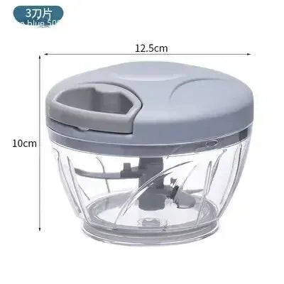 Home Kitchen Manual Ginger Grinder Garlic Mud Splasher Multifunctional Vegetable Cutter Handheld Meat Grinder Modern Minimalist Econic Blanks