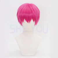 Anime The Disastrous Life Of Saiki K. Cosplay Props Saiki Kusuo Wig Hairpins Glasses Green Lens Sunglasses Costume Accessories Quick Pick Grocers