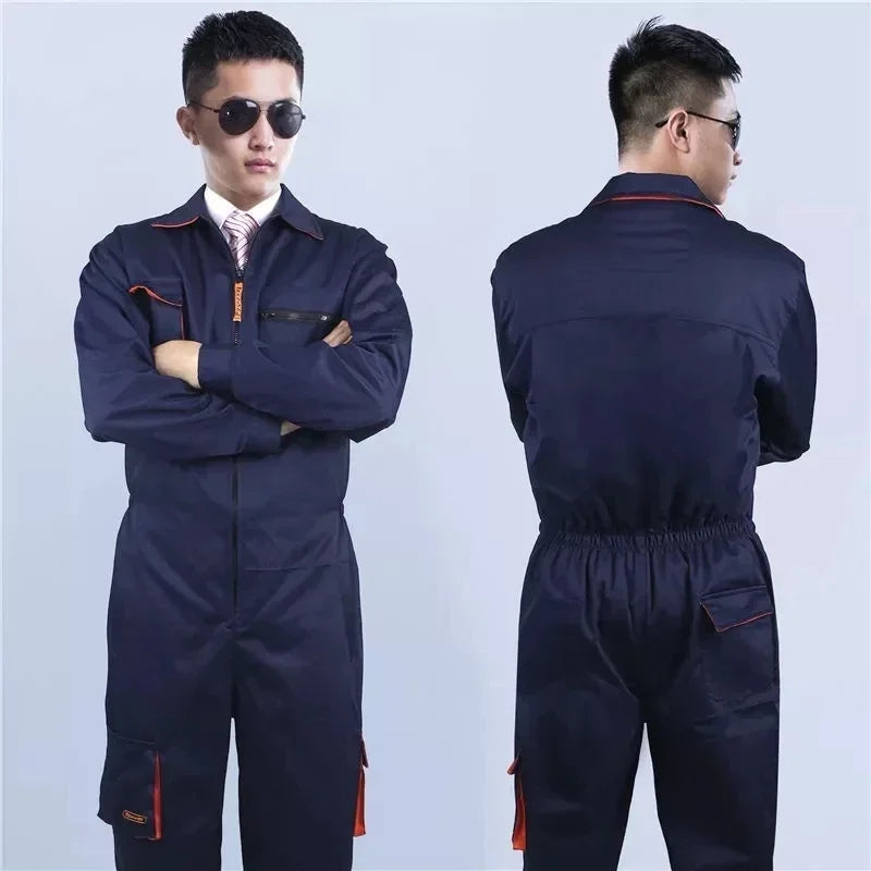 New Work Overall Uniform Men Women Working Coveralls Welding Suit Car Repair Workshop Mechanic Plus Size Clothes Quick Pick Grocers
