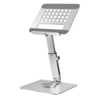 Aluminum Tablet Stand 360°Rotating Folding Adjustable Desk Holder Mount Riser for iPad Pro Air 4 Mini 12.9 4-14 Inch Xiaomi Tab Quick Pick Grocers