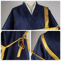 Geto Suguru Cosplay Costume Black Blue Kimono School Uniform Anime Clothe Halloween Costumes For Women Man Quick Pick Grocers