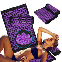 Acupressure Yoga Mat Kuznetsov's Applicator Cushion Sensi Massage Body Needles With Spikes Pillow Foot Massager Fitness Pilates Purest Peak