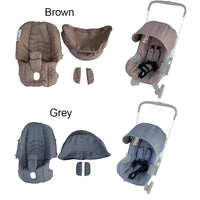 COLU KID® Stroller Accessories Seat Cushion Change Kits Sunshade For Doona FooFoo Car Seat Stroller Purest Peak