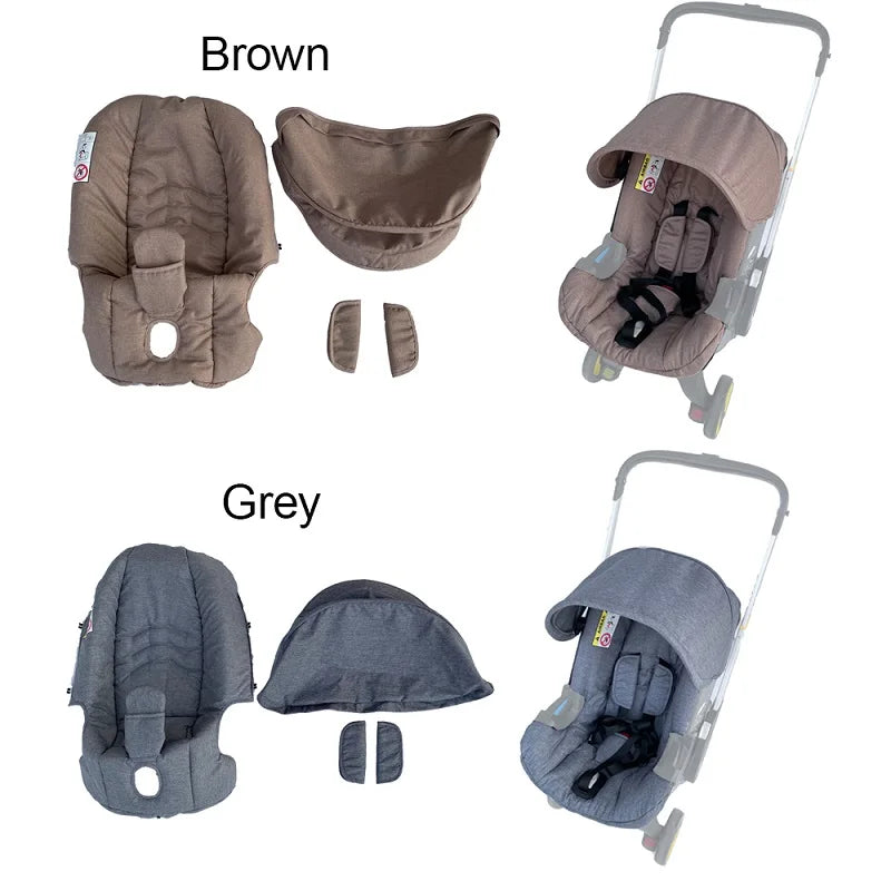 COLU KID® Stroller Accessories Seat Cushion Change Kits Sunshade For Doona FooFoo Car Seat Stroller Purest Peak