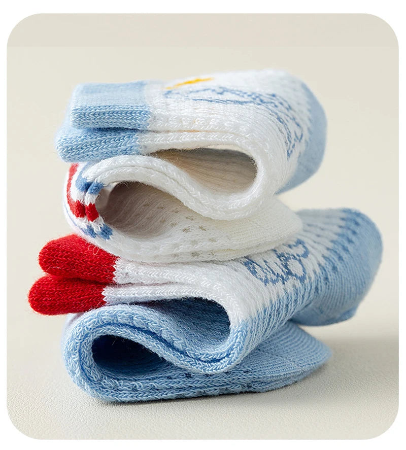 5 Pairs Paw Patrol Kids Socks Cotton Boys Cute Cartoon Socks for Children Baby Casual Socks Spring and Summer Boys Socks Quick Pick Grocers